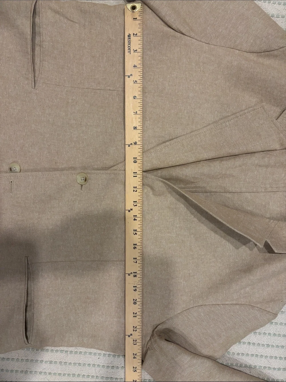 Banana Republic  Light Beige Linen Blazer Jacket